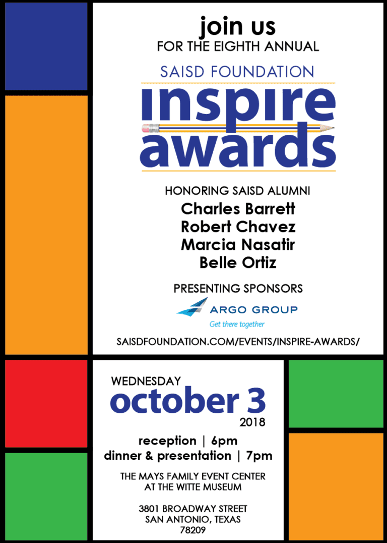 Inspire Awards Invite Oct 3.jpg SAISD Foundation