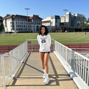 Student at the Emory University Track