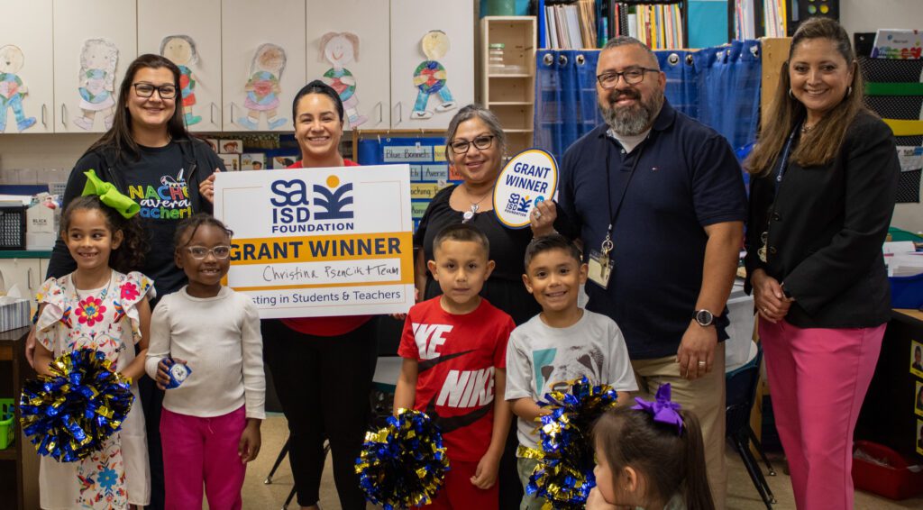 Ms. Psnecik Grant winner sign-1