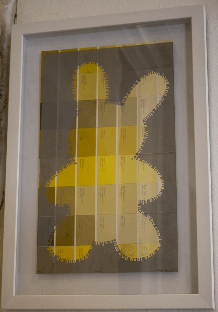 Andy Benavides - Burbank Alumni - Love 6_16 - Silkscreen Print - 400 - FD