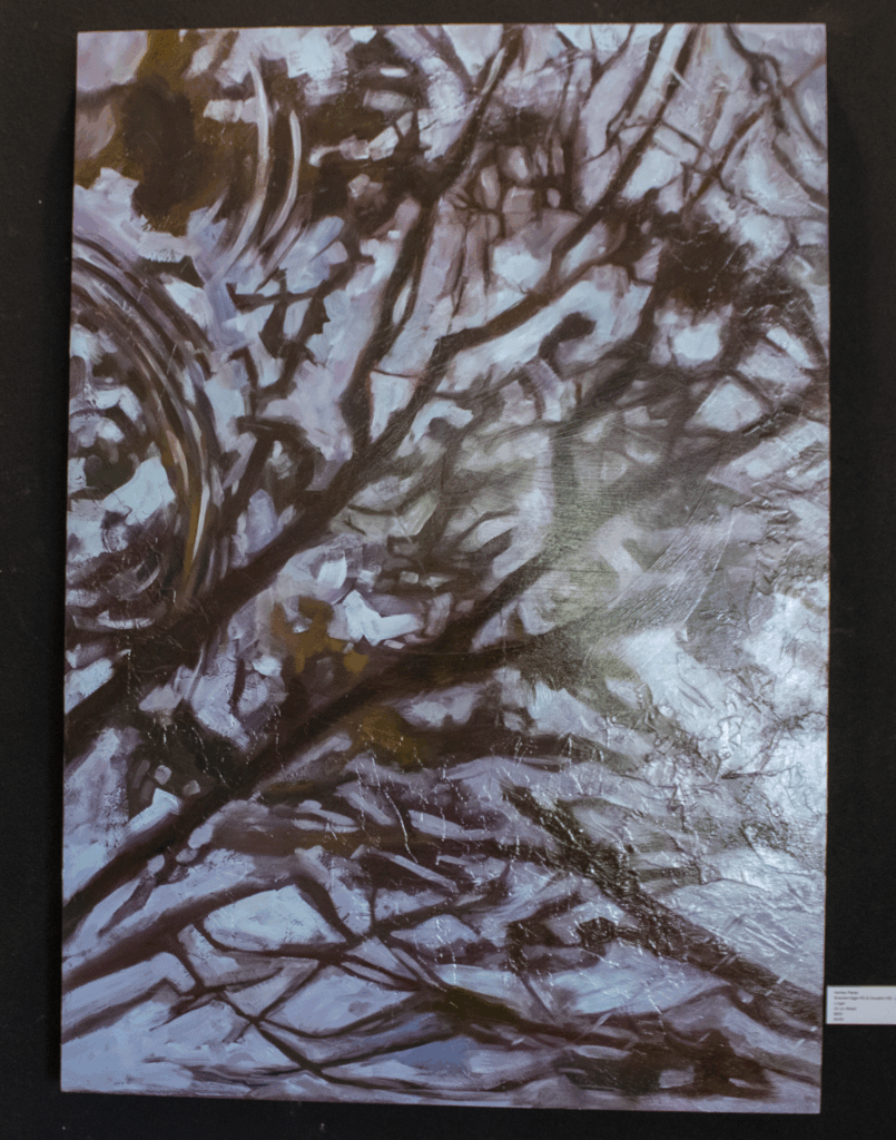 Ashley Perez - Brackenridge and Sam Houston Alumni - Linger - Oil on Wood - 800 - 5050