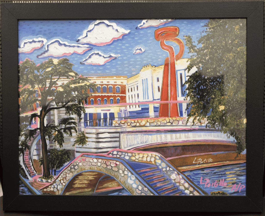 Larry Portillo - Torch of Friendship - Romo Collection - 200 - 5050