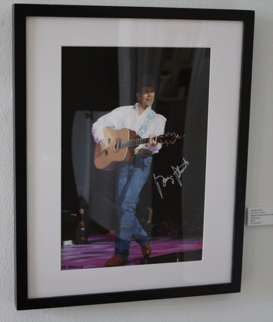 Ricardo Romo - FT Alum - Orginal George Strait Auto - Photograph - 400 - FD