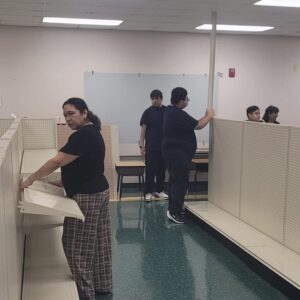 SAISD Foundation Teacher Store being built by dult Years Vocational Program